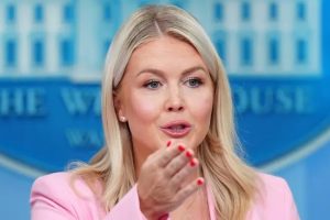 White House Press Secretary Karoline Leavitt