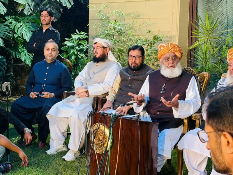 Maulana Fazalur Rehman Media Talk Maulana Fazalur Rehman Media Talk